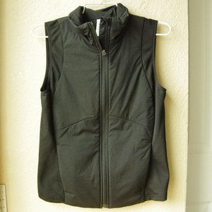 Lululemon, Insulated Vest, Womens 8, Black, Full Zip Running, Outdoor Athleisure